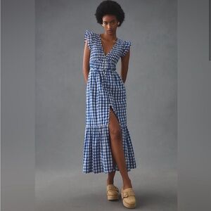 Anthropologie The Peregrine Midi Dress